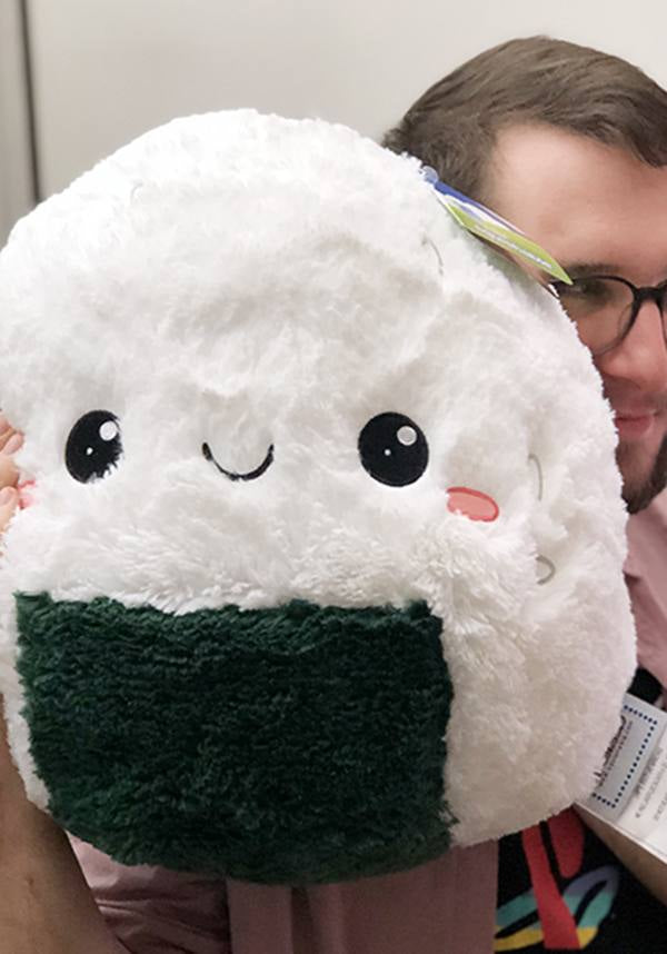 Soft and Squishable Fur Onigiri - The Ultimate Comfort Food Toy