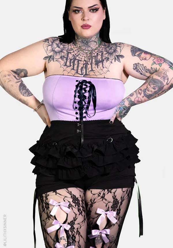Lavender Fleur | Soft 4 - Way Stretch Tube Top