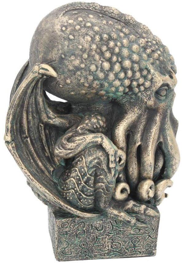 Cthulhu Themed Decorative Ornament Inspired by H.P. Lovecraft's Horror