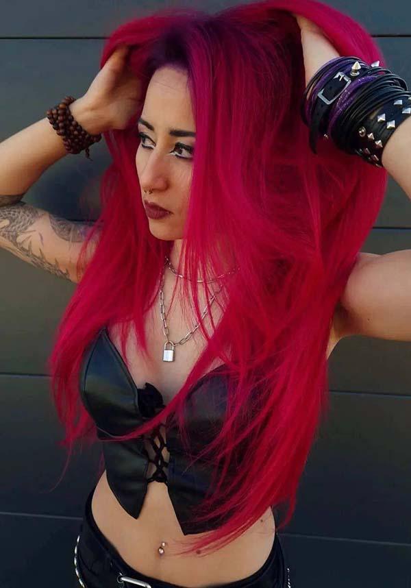 Crazy Colour Semi - permanent Fire Red Hair Colour