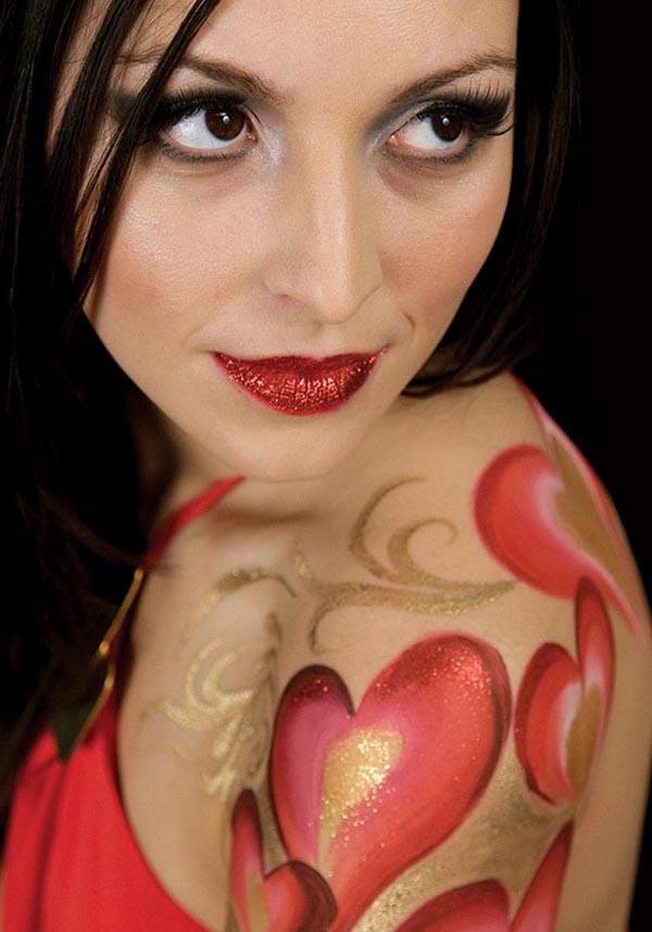 Mehron's Red Fantasy FX Makeup for Face and Body