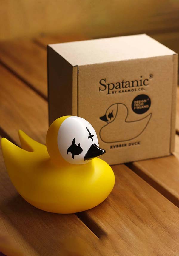 Satanic Design Corpse Paint Rubber Duck Bath Toy