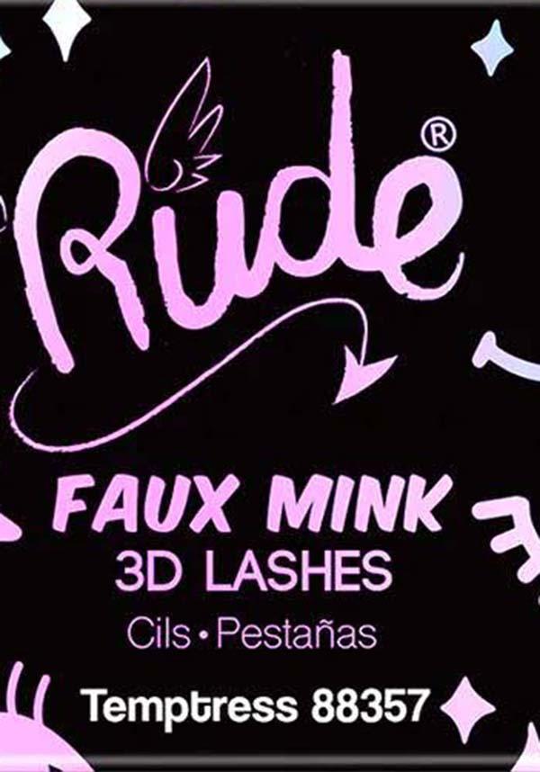 Essential Temptress 3D Faux Mink Eyelashes for a Flirty Look