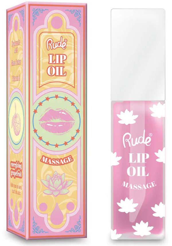 Energizing Grapefruit Flavored Lip Oil Massage Product