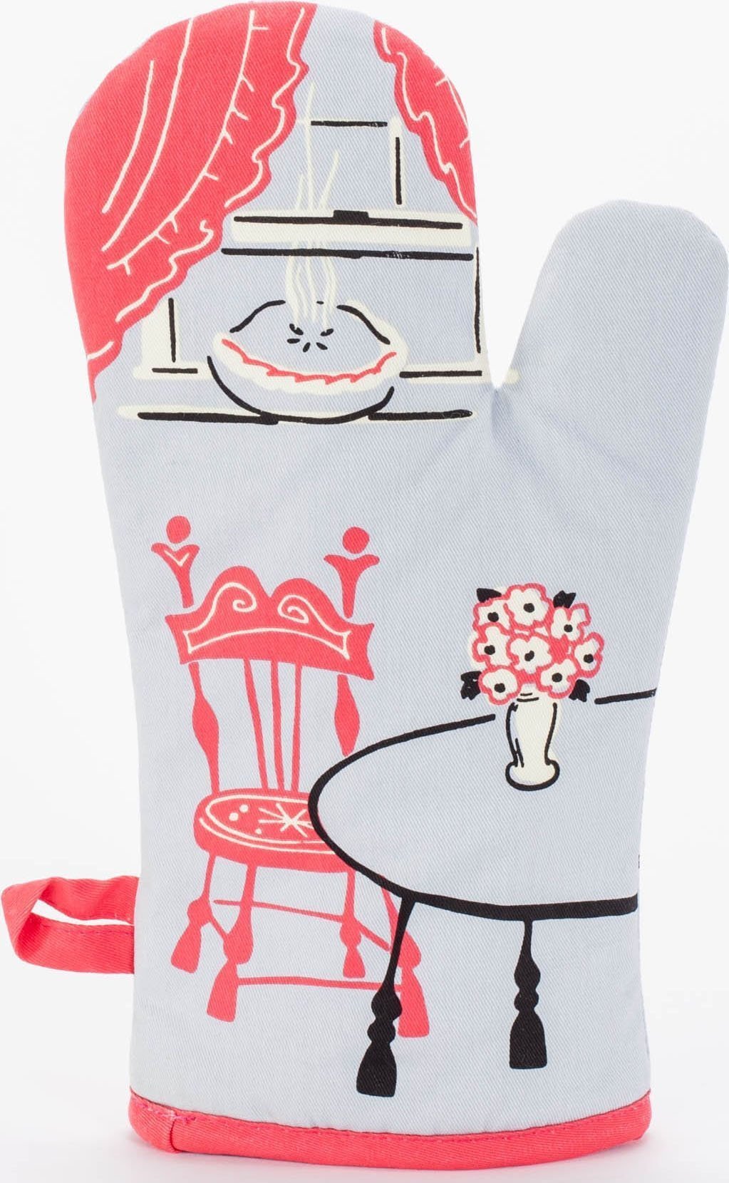 Super-insulated 100% Cotton Oven Mitt - Delicious Cooking Essential