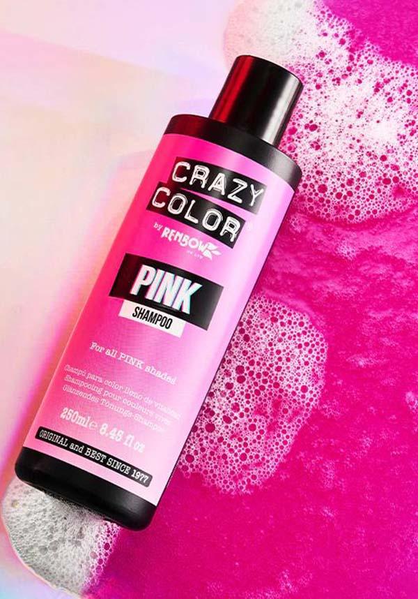 Crazy Color Vibrant Pink Pigmented Shampoo for Boosting Pink Hair