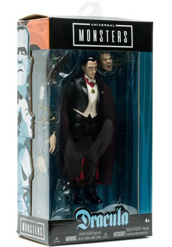 Universal Monsters Collectible Dracula 6-Inch Action Figure Set