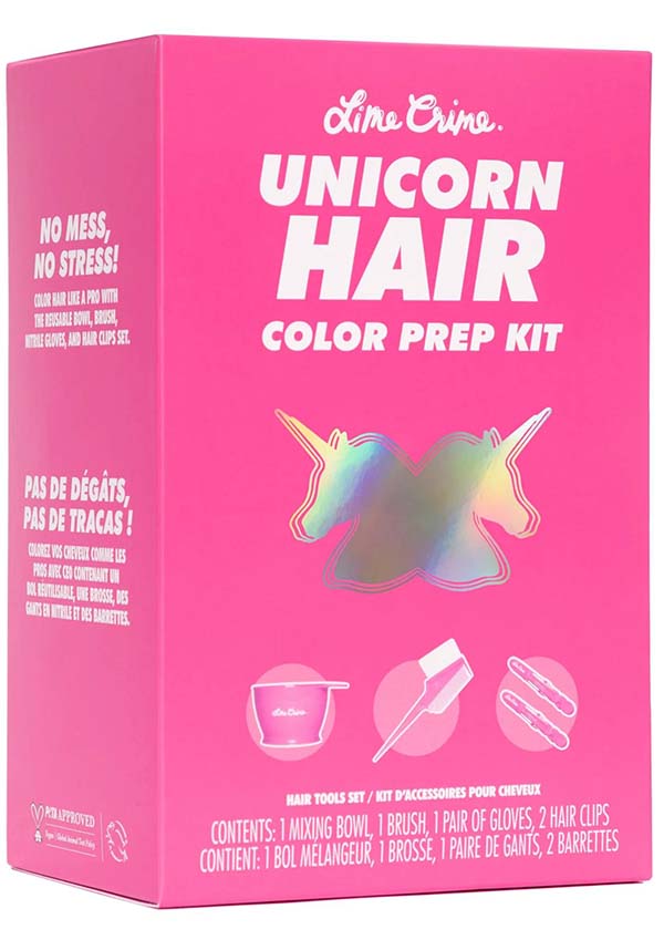 Unicorn-themed DIY Hair Dye Colour Preparation Kit