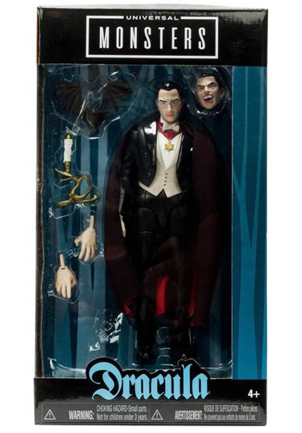 Universal Monsters Collectible Dracula 6-Inch Action Figure Set