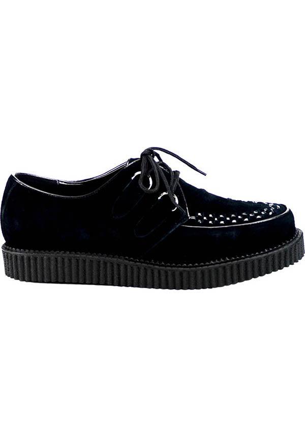 PREORDER - CREEPER-602S Platform Creepers in Black Color