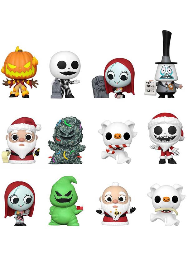 The Nightmare Before Christmas: 30th Anniversary Collectible Mystery Mini Vinyl Figures