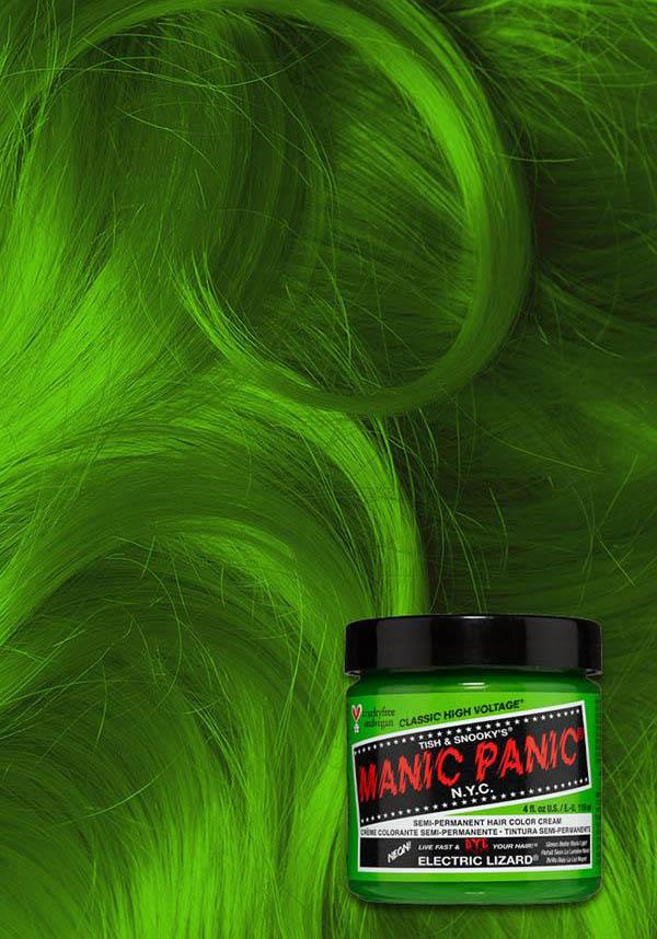 Classic Color Electric Lizard Semi - Permanent Vegan Hair Dye