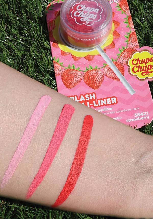 Chupa Chups Strawberry Flavored Splash Lolli Eyeliner Makeup Product