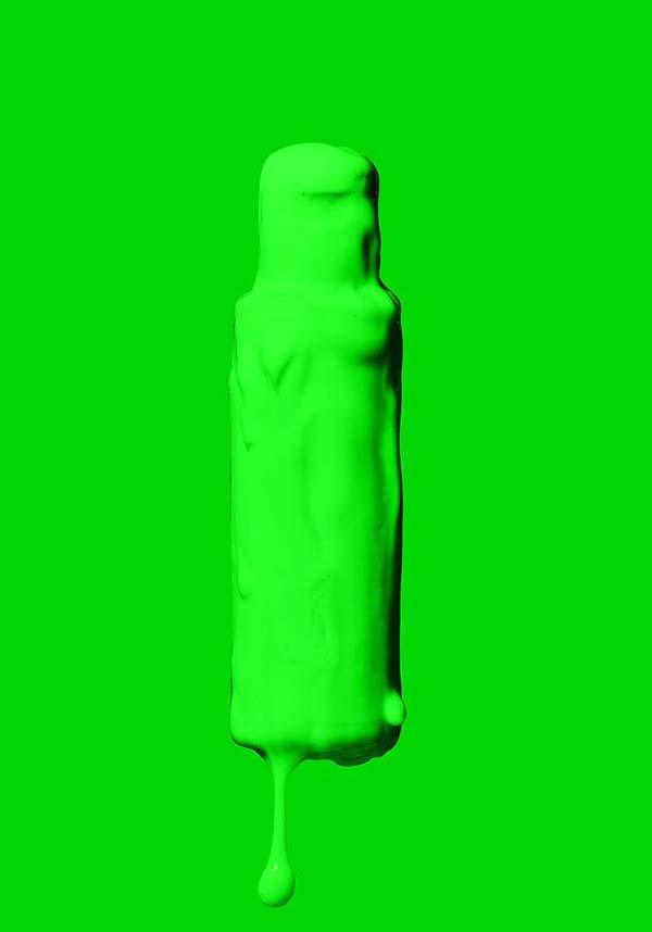 Toxic UV Semi - permanent Ultra Glowing Green Hair Colour for Bold Stylists