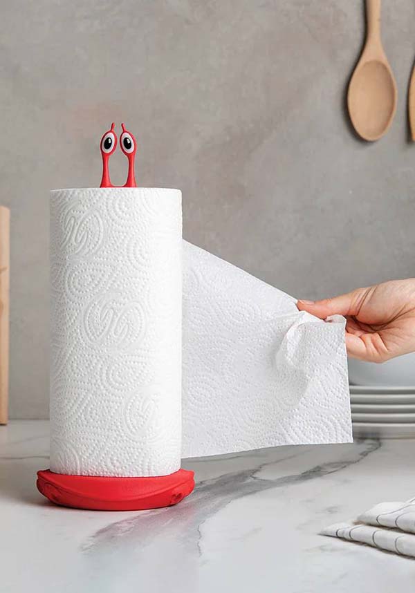 Adjustable and Durable Crab-Shaped Paper Towel Holder