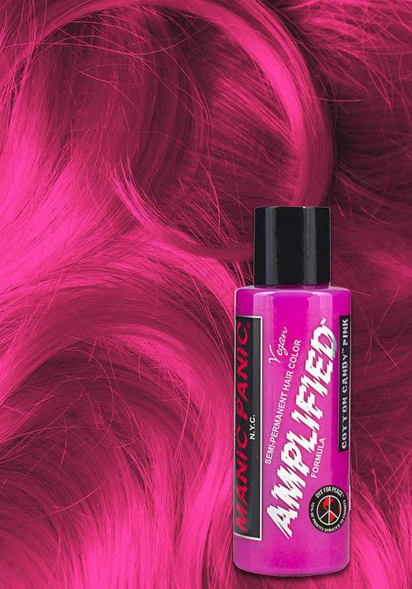 Amplified Neon Cotton Candy Pink - Long - lasting Semi - permanent Hair Dye