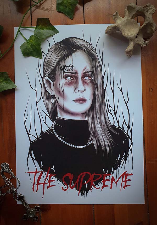 Cordelia Digital Art Print - A4 Size Handmade Wall Decor