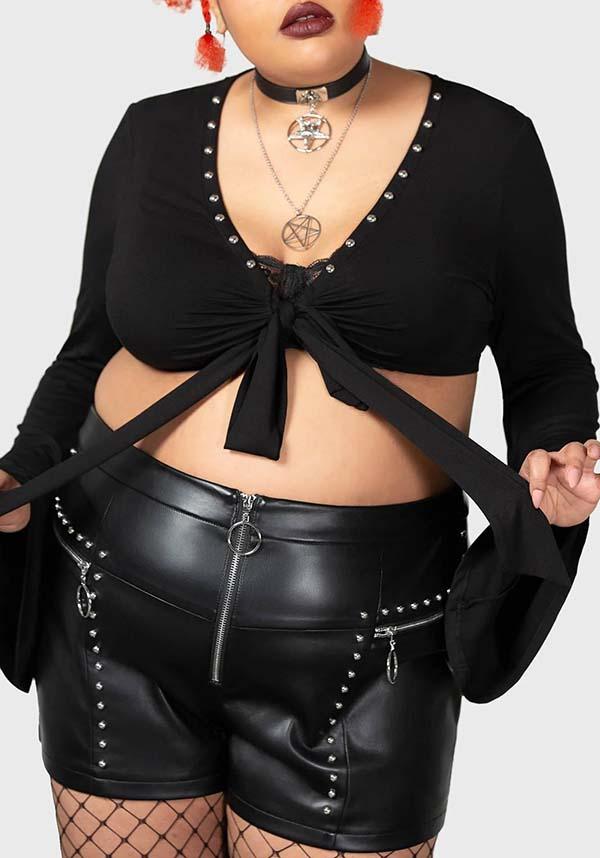 Elegy Front-Tied Women's Fashion Top