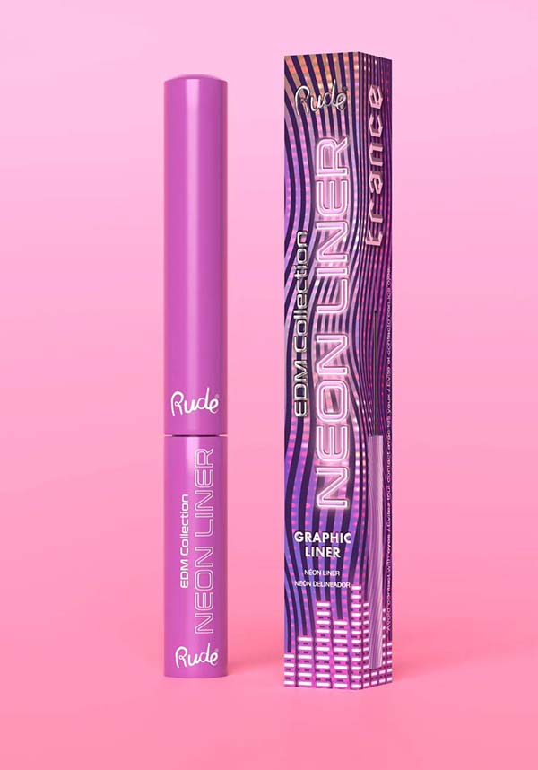 Rude Cosmetics Trance Neon Liquid Eyeliner for Stunning Eye Makeup