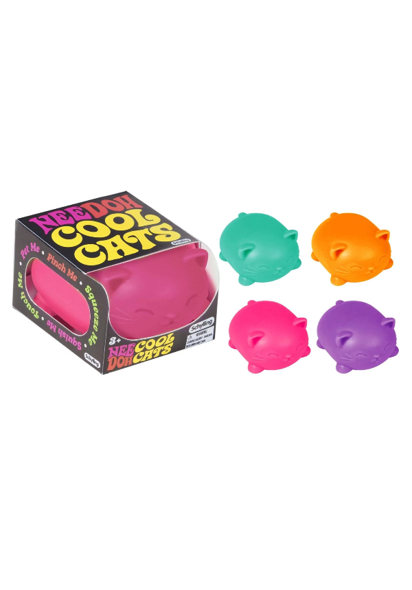 SCHYLLING's Super-Flexible Cool Cats NEE-DOH Stress Ball