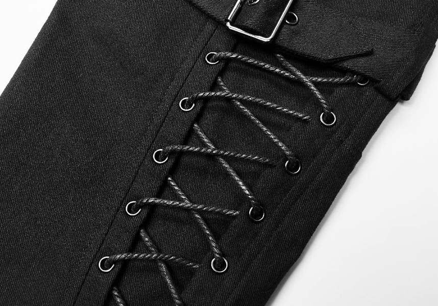 Underworld Vanquish Punk-Style Cotton Blend Statement Pants