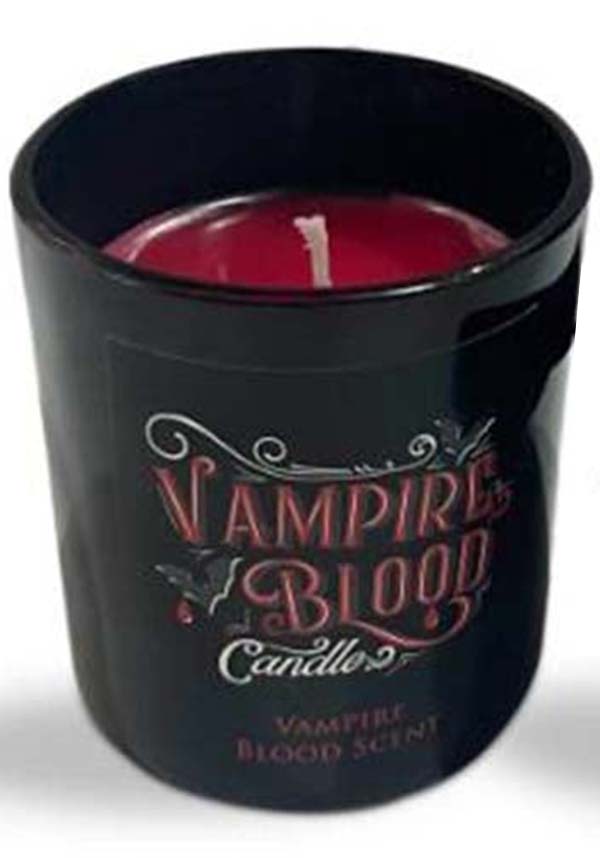 Gothic-Style Vampire's Blood Scented Candle for Enchanting Spaces