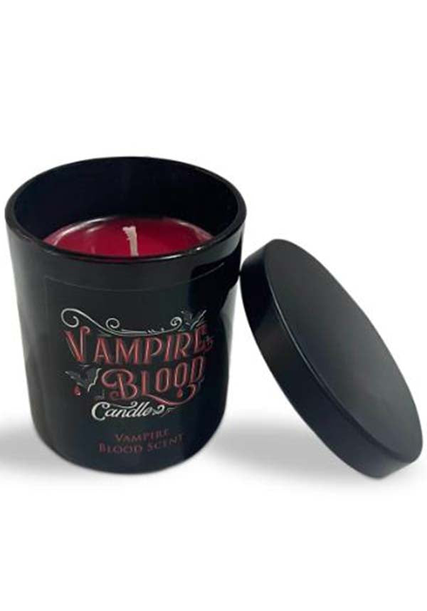 Gothic-Style Vampire's Blood Scented Candle for Enchanting Spaces