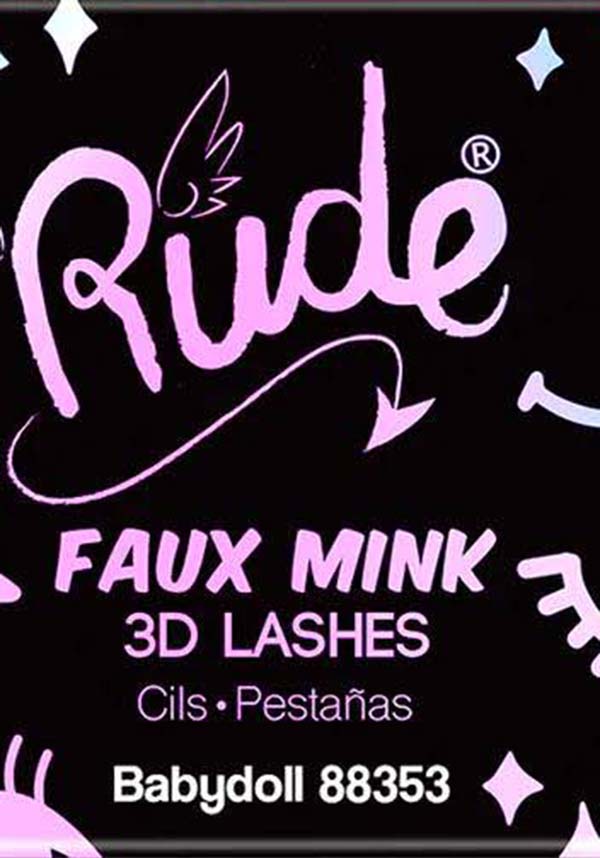 Essential Babydoll Style 3D Faux Mink Eyelashes for a Flirty Look