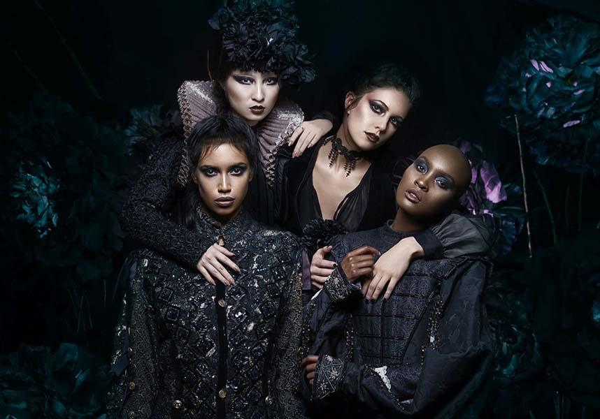Eternal Blackened Rose Gold Liquid Lipstick Inspired by Black Metal Music