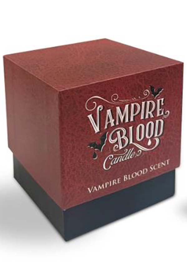 Gothic-Style Vampire's Blood Scented Candle for Enchanting Spaces