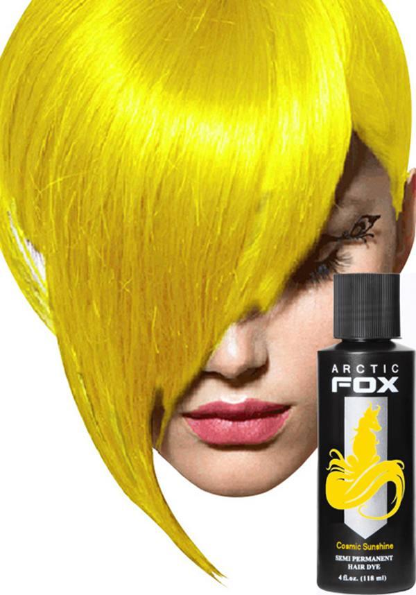 Vegan Semi-Permanent Cosmic Sunshine Hair Colour - 118ml