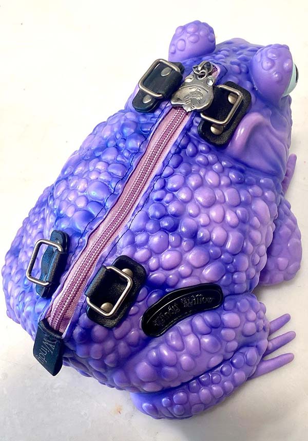 Lavender Toad Design Vegan Handbag for Lovers of Oddities, Cottage - Core, and Magical Creatures