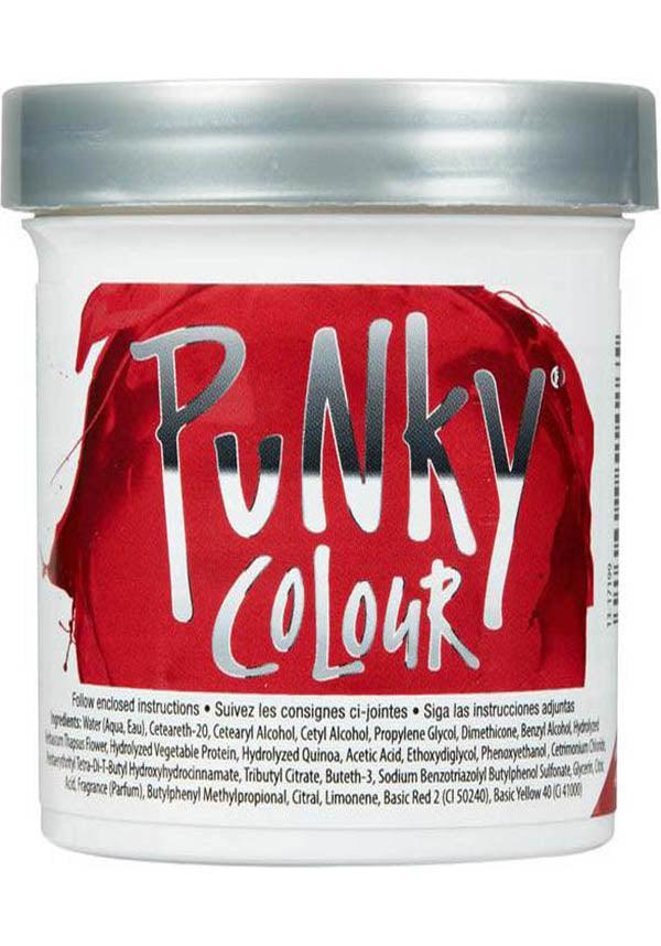 Vibrant Vermillion Red Semi - Permanent Conditioning Hair Colour