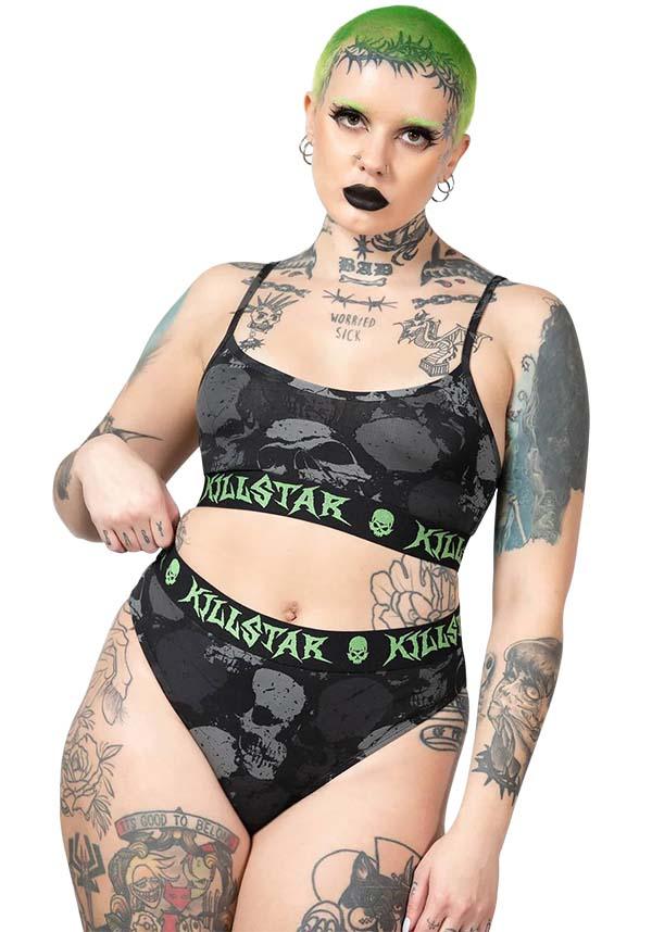 KILLSTAR Soft Stretch Cotton Bikini Cut Panty with Custom Design