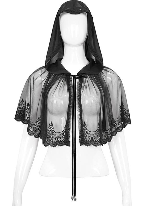 Void Century | Mysterious Hooded Capelet for a Spooky Look