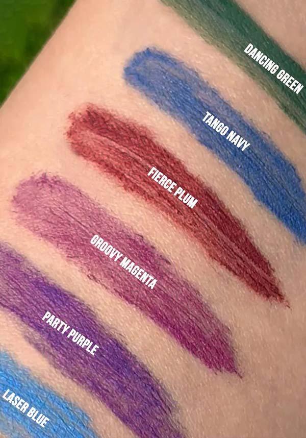 Rude's Clubbing Color Mascara in Groovy Magenta Shade