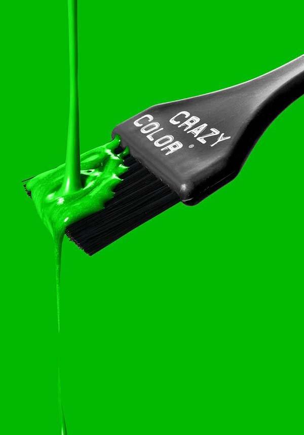 Toxic UV Semi - permanent Ultra Glowing Green Hair Colour for Bold Stylists