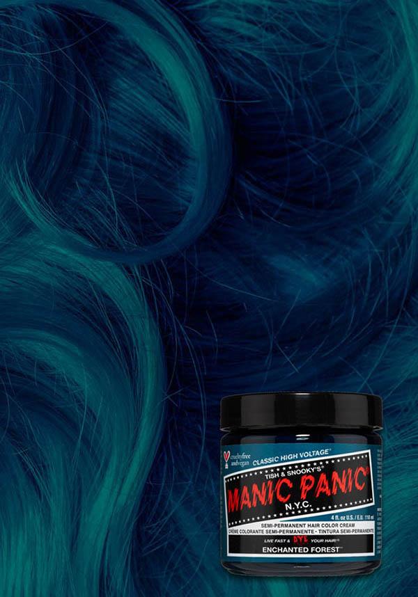 Classic Enchanted Forest Teal Green Semi - Permanent Hair Dye