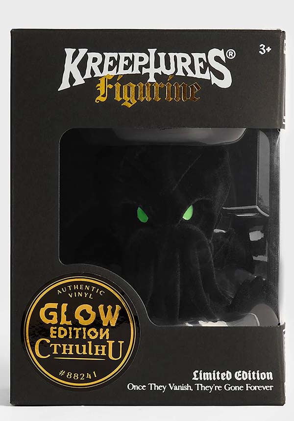 Limited Edition Glow-in-the-Dark Cthulhu Vinyl KREPTURE Figurine