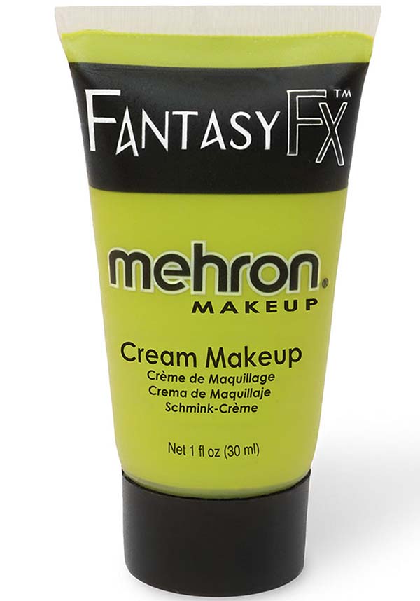 Mehron Fantasy FX Makeup - Ogre Green Color, 1 oz Squeeze Tube for Face and Body