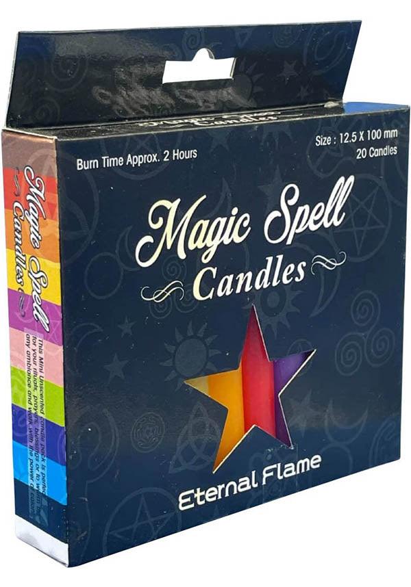 Mixed Eternal Flame Spell Candles - Ideal for Altar Decor and Rituals