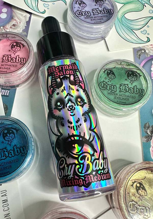 Crybaby Medium Mixing Liquid for Creamy and Transfer - Resistant Eyeliner