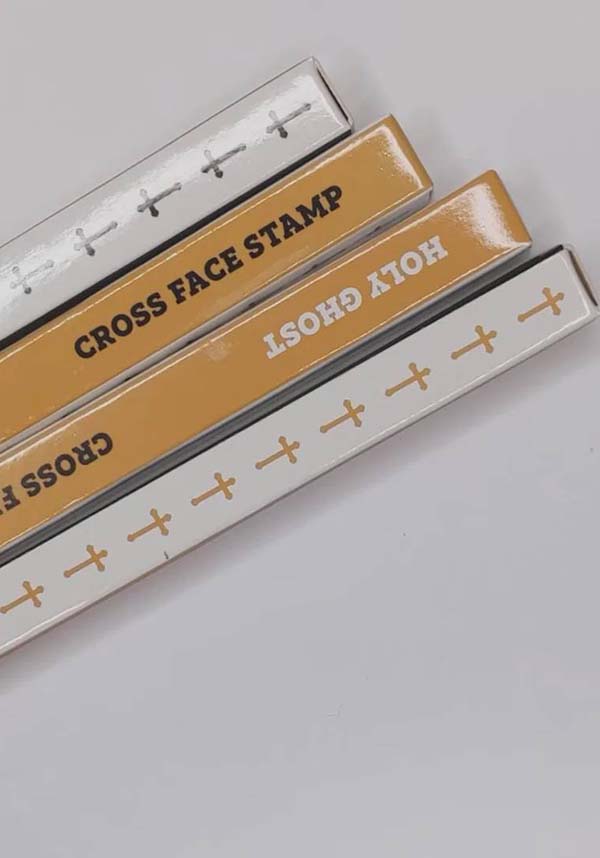 Water-Resistant All-Natural Cross Stamp and Eyeliner Combo