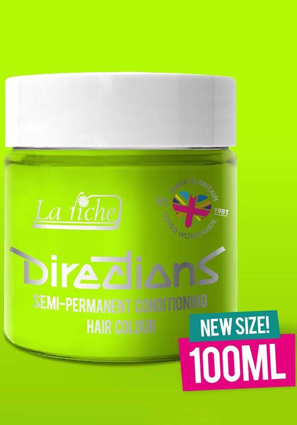 100ML Fluorescent Green Vegan Hair Colour for Eye - Catching Styles