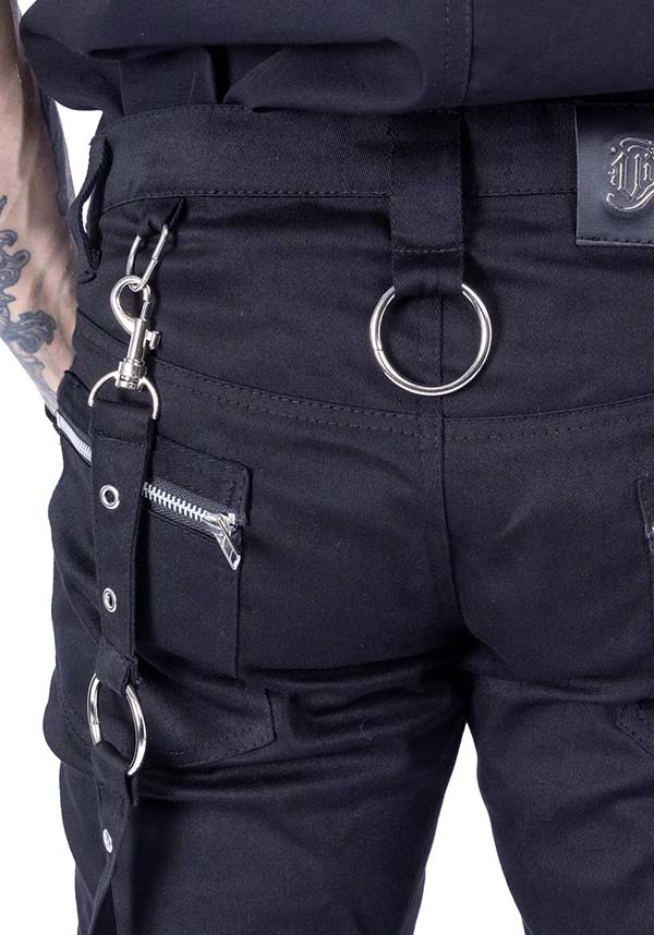 Poizen Industries' Unique and Edgy Colley Pants for Alternative Style