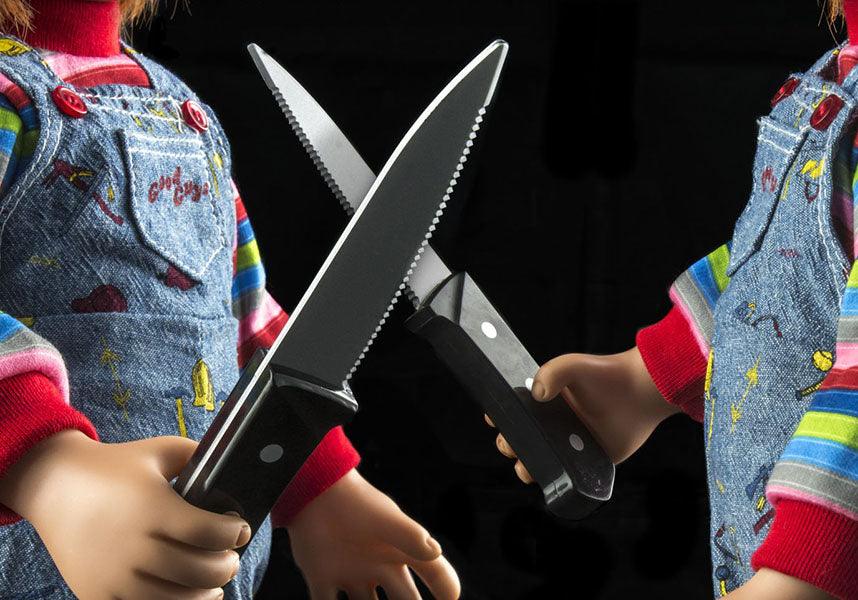 15-Inch Sound-Activated Good Guy Chucky Figure from Child's Play