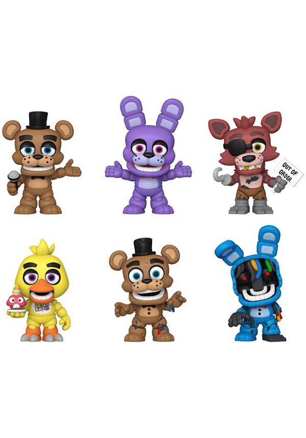 FNAF 10th Anniversary Mini Vinyl Blind Pick Figures [Restricted Sale]