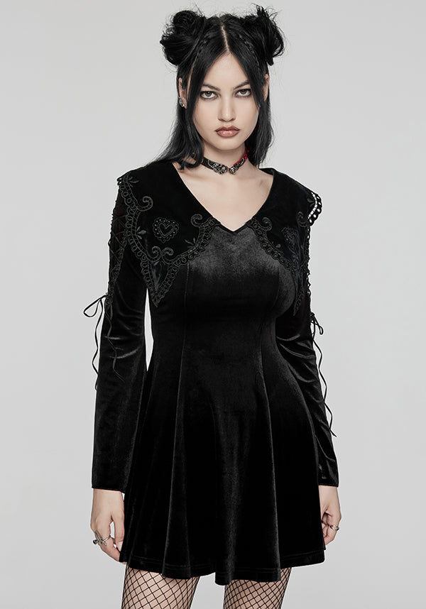 Punk Rave Elodie Gothic Playful Mini Dress for Fashion - Forward Individuals