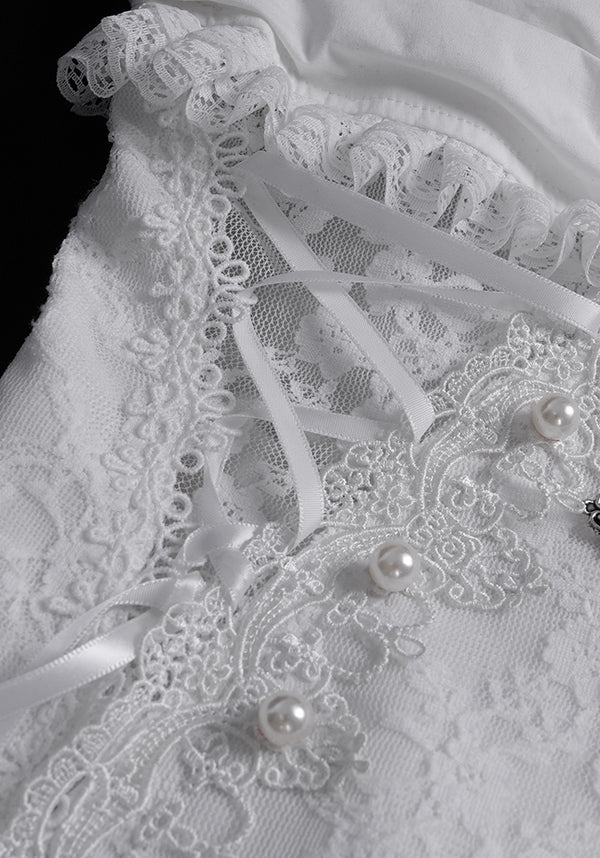 Cursed Saint Women's Haunting Dress for Spooky Nights