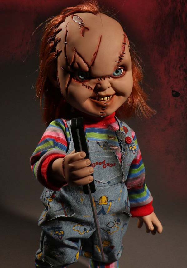 Child's Play Collectible Talking Chucky 15-Inch Action Figure